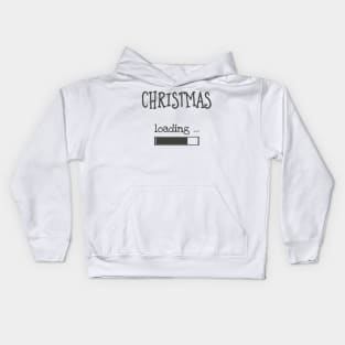 Christmas Loading Kids Hoodie